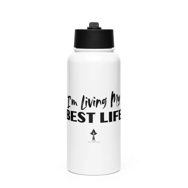 Ivy Baptist Church Logo Stainless Steel Water Bottle